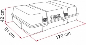 Fiamma Ultra Box 2 Top Roof Box